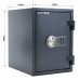 Fire Hero 50 EL - inchidere electronica – seif certificat antiefractie si antifoc